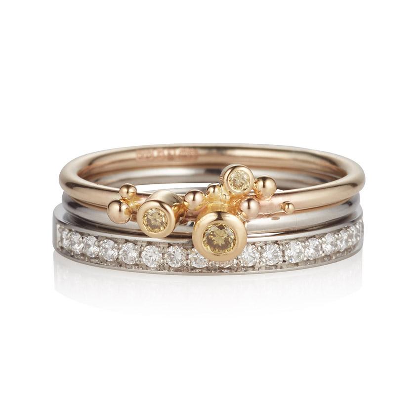 Recycled diamond rings store