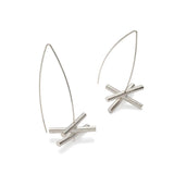 Rhapsody Silver Drop Earrings