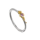 PURE Silver Ring with Pink Sapphire