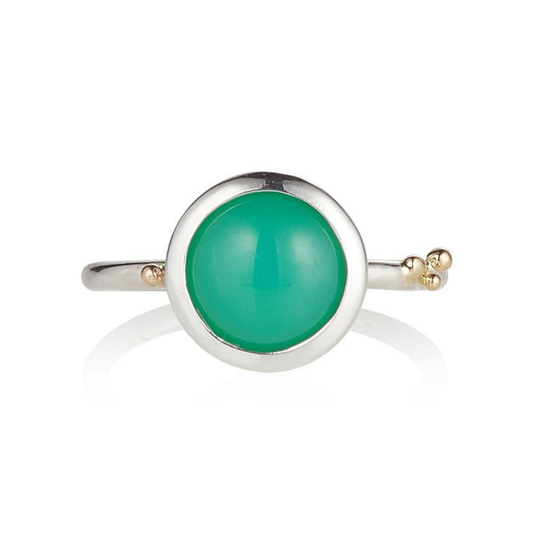 All the Colours... Chysoprase Ring